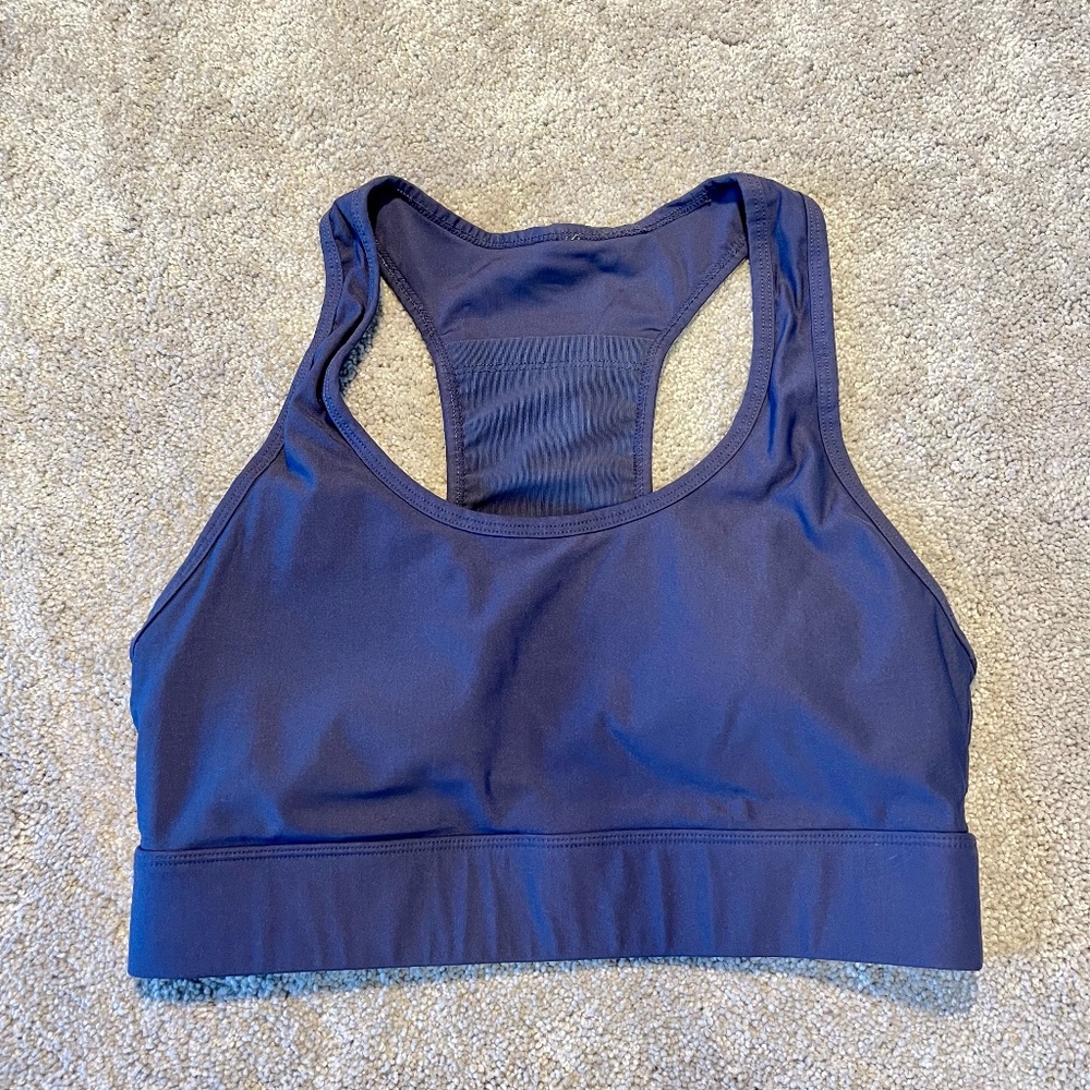 Fabletics Medium Blue Sport Bra